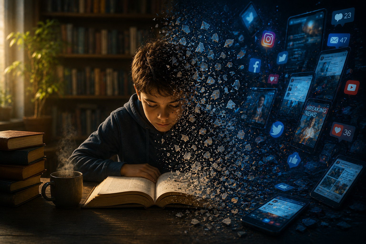 The Slow Death of Deep Reading